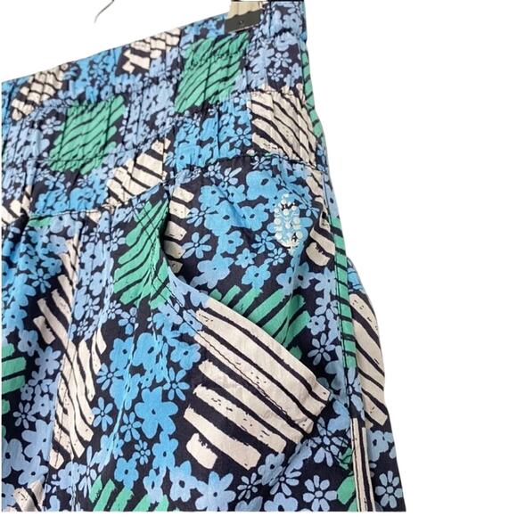 Free People The Way Home Printed Joggers - Daisy Check Combo Size S New w/o Tag - Picture 8 of 10